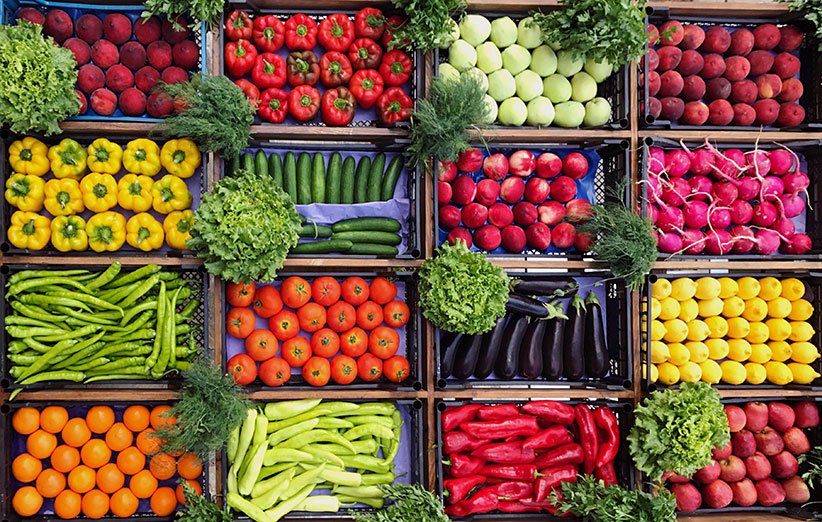 مصرف سبزیجات و میوه جات