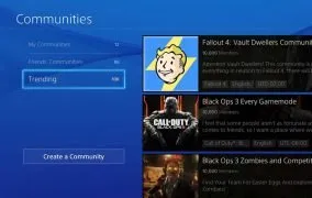 PS4 Communities