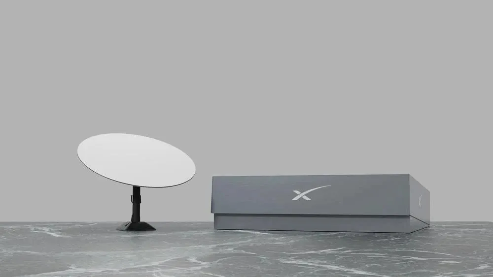 طرحی از کیت اینترنت استارلینک