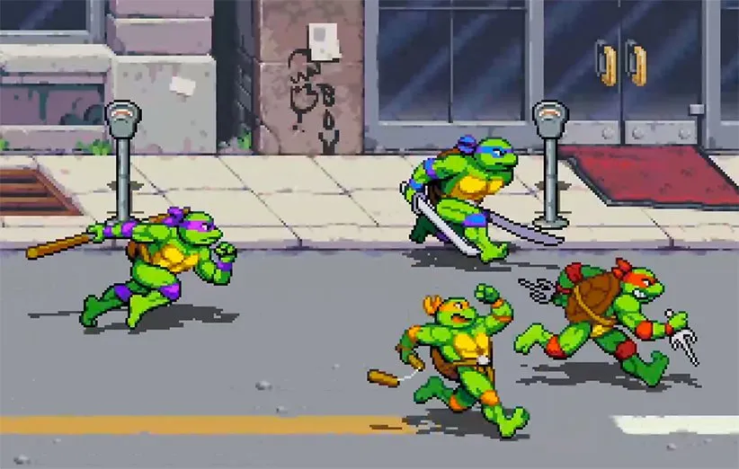 بازی لاک پشت های نینجا