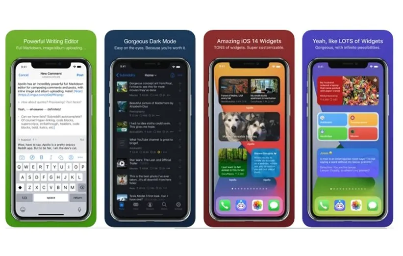 ویجت Apollo آیفون