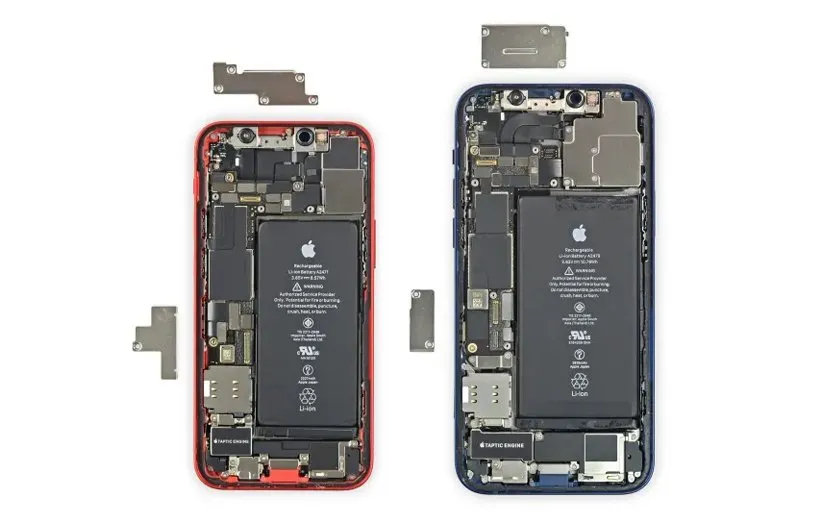 نمای داخلی گوشی‌های آیفون 12 و 121 پرو