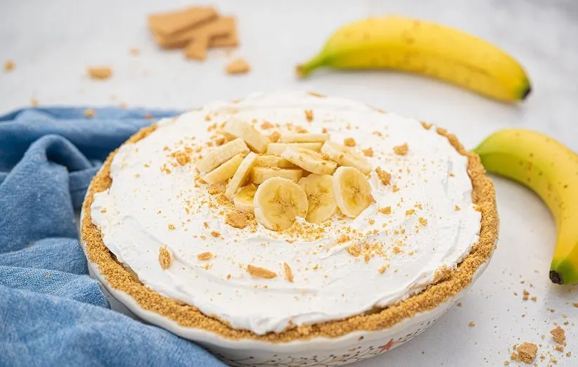 پای موز خامه‌ای