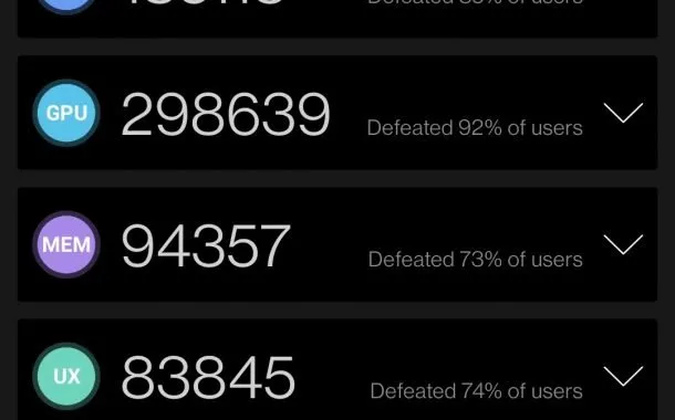 بنچمارک وان‌پلاس 9 پرو