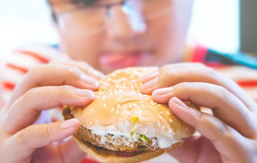 چاقی و اضافه وزن از مضرات فست‌فود