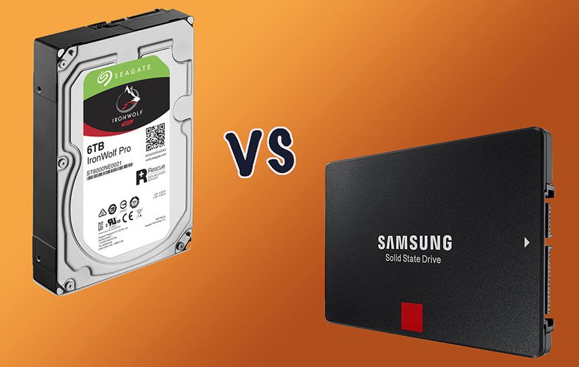 مقایسه HDD و SSD