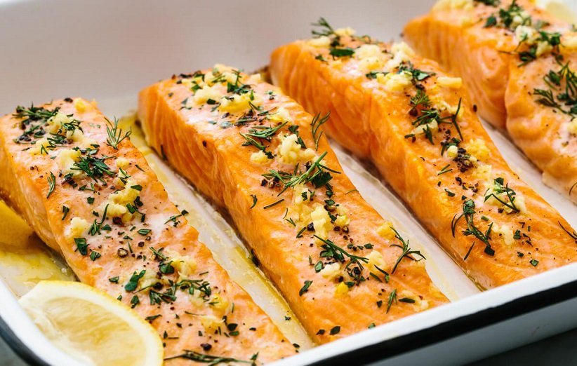 ماهی سالمون برای افزایش وزن