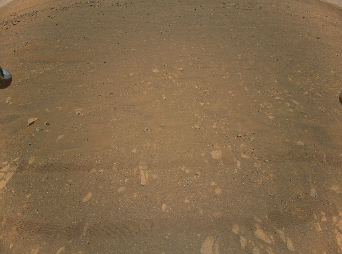 سومین عکس هوایی بالگرد نبوغ در مریخ
