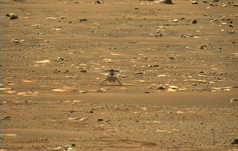 بالگرد مریخ‌پیمای نبوغ برای نخستین پرواز خود در مریخ آماده می‌شود.