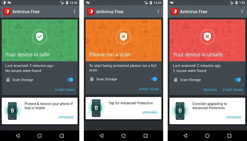 بهترین آنتی ویروس رایگان برای اندروید