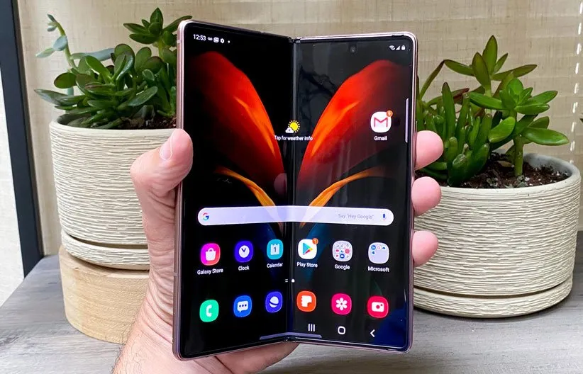 چینخوردگی نمایشگر