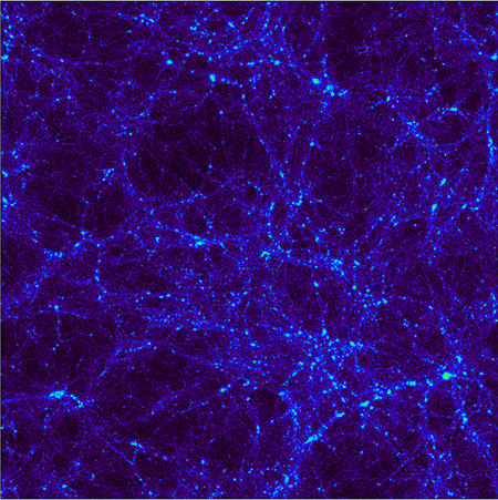 داده‌های شبیه‌سازی عددی ماده‌ی تاریک