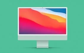 آی‌مک 24 اینچ سبز