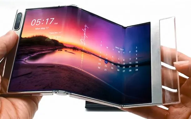 نمایشگر تاشو سامسونگ