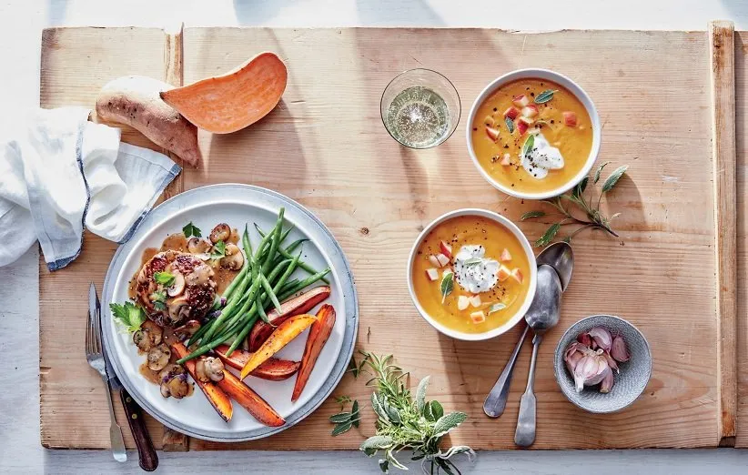 سوپ لوبیا و سیبزمینی برای سحری