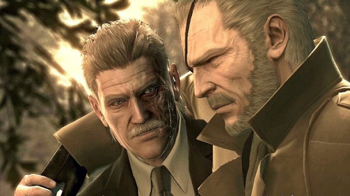 Metal Gear Solid - Big Boss and Solid Snake