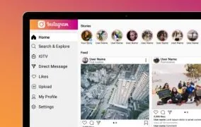 ساخت پست اینستاگرام از طریق کامپیوتر