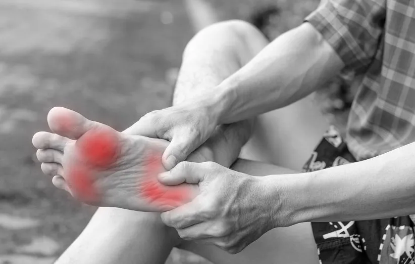 نمک و درمان خستگی پا