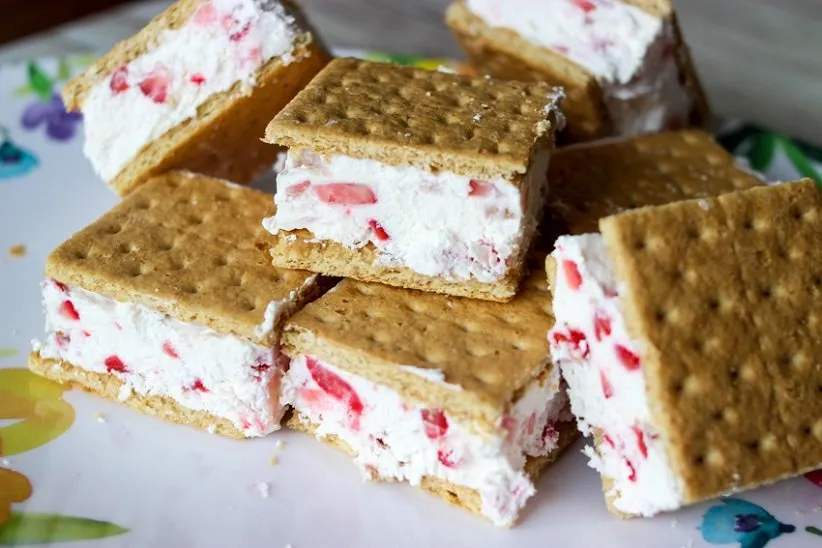 ساندویچ ماست یخی