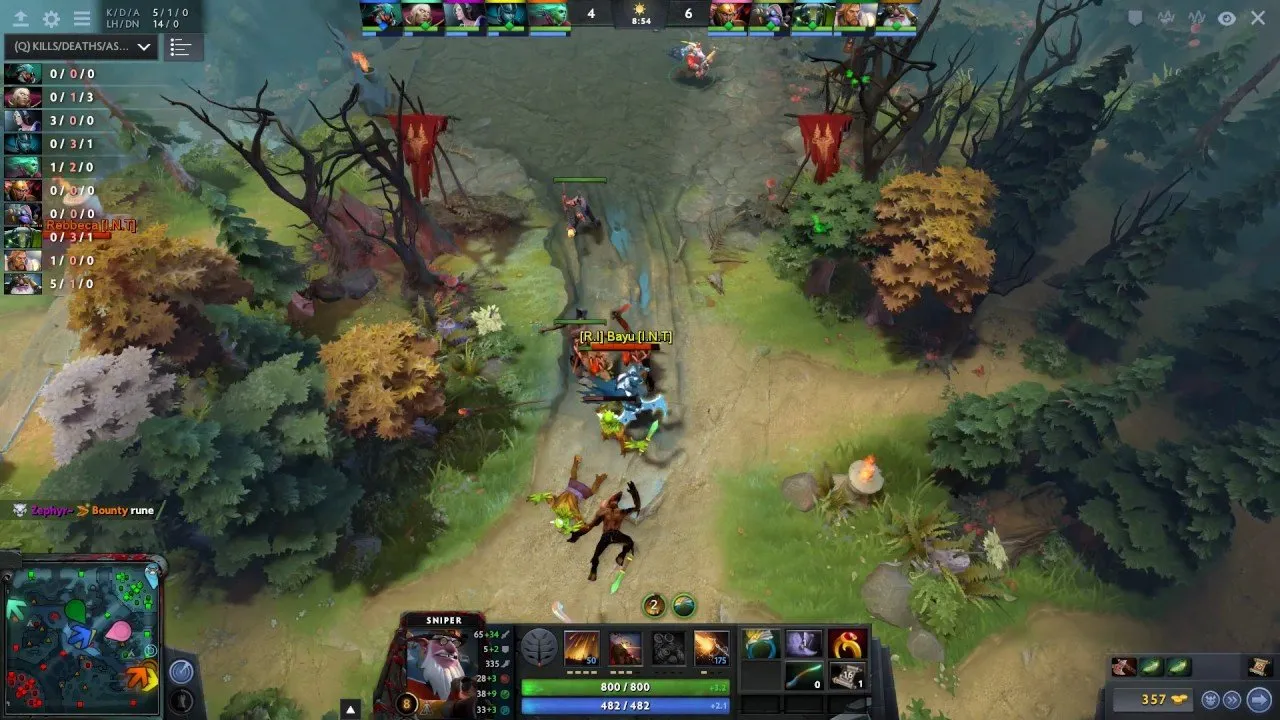 Dota 2 Sniper Offlane