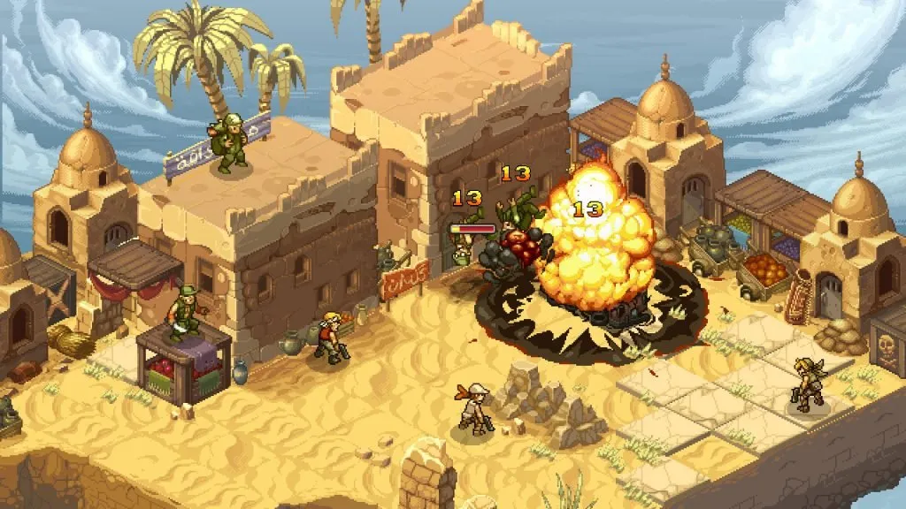 بازی Metal-Slug-Tactics