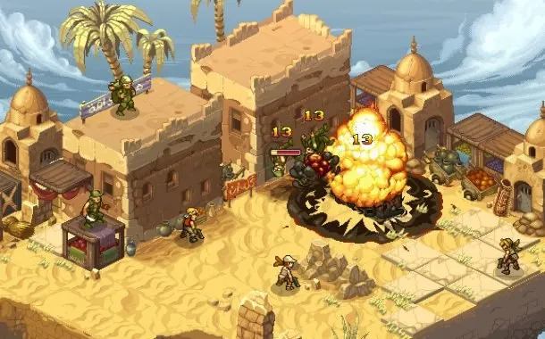 بازی Metal-Slug-Tactics