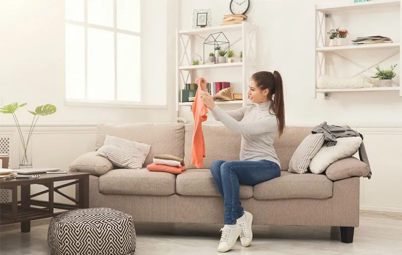 مرتب کردن لباس