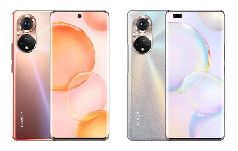 گوشی آنر 50 در کنار آنر 50 پرو