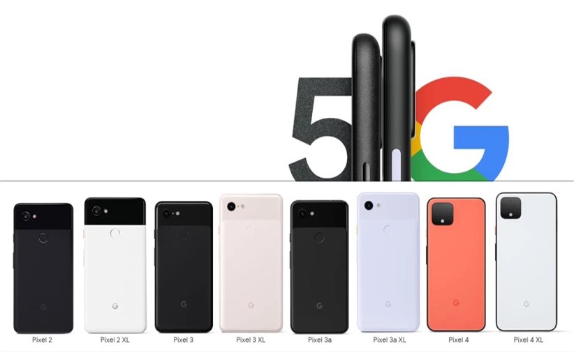 گوشی‌های گوگل پیکسل در یک نگاه