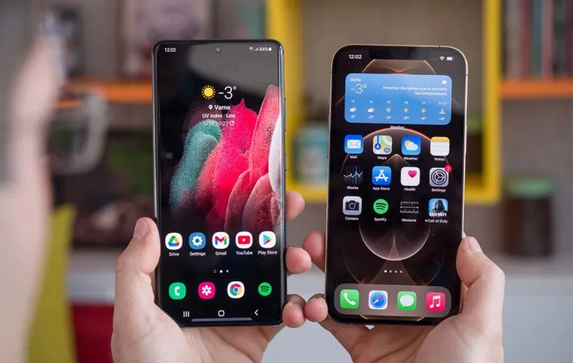 آیفون 13 پرو مکس گلکسی S21 اولترا