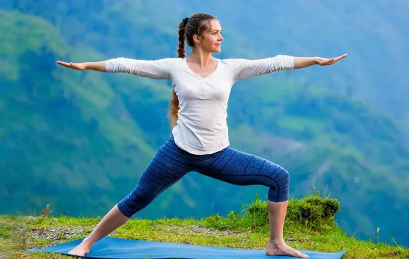 حرکت جنگجوی دوم در فرآیند تاثیر یوگا بر ذهن