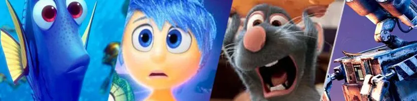۸ انیمیشن برتر پیکسار بر اساس امتیاز منتقدان
