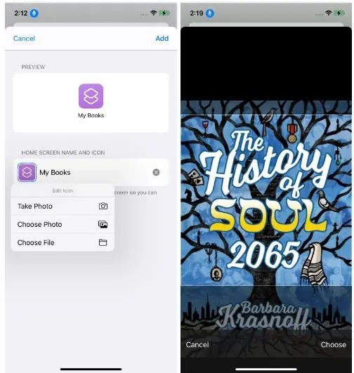 تغییر آیکون یک اپ در آیفون