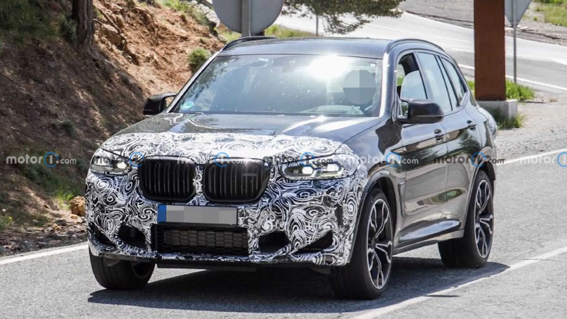 عکس جاسوسی BMW X3 M 2022