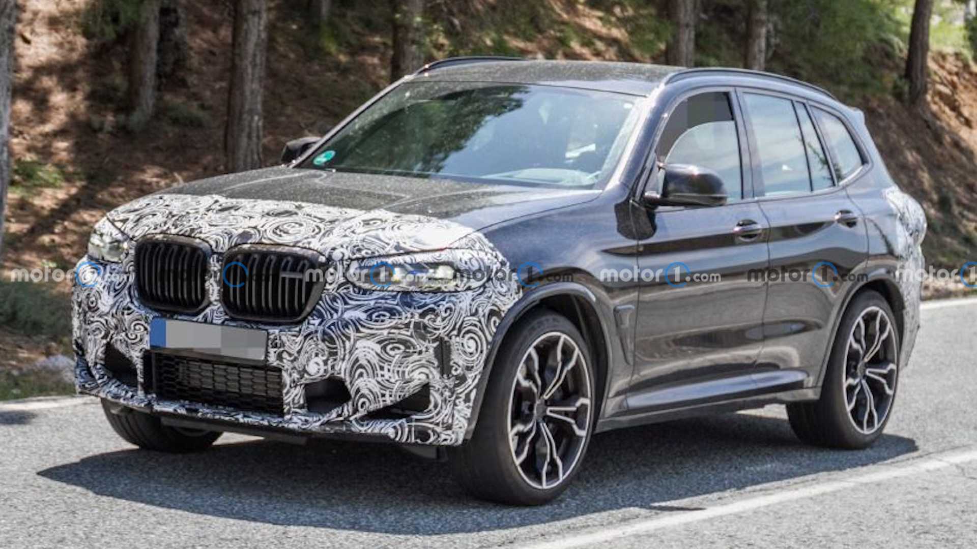 عکس جاسوسی BMW X3 M 2022
