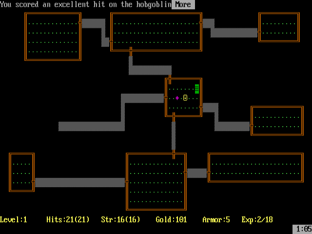 Rogue 1980 بازی برای کامپیوتر