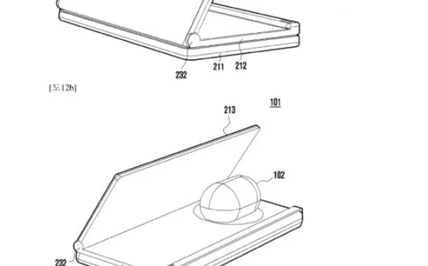 نمایشگر سه‌گانه تاشو سامسونگ