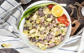 طرز تهیه سالاد لوبیای لیما