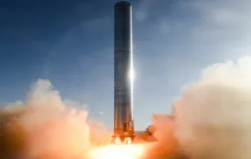 آزمایش آتش ایستای بوستر سوپر هوی اسپیس‌ایکس