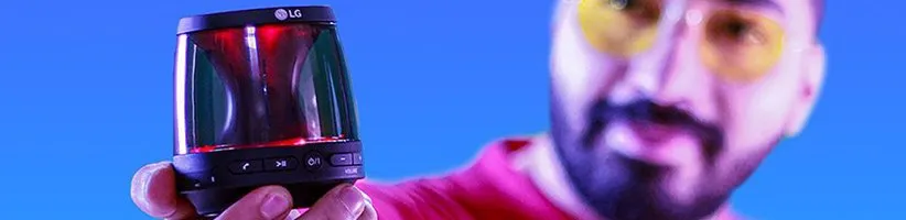 اسپیکر بلوتوثی ال‌جی PH1؛ رقص نور جذاب در کنار صدای خوب