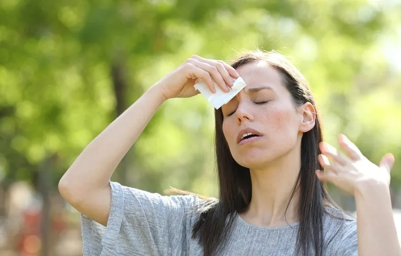 عرق کردن زیاد