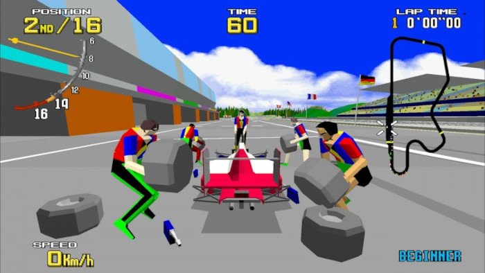 بازی Virtua Racer