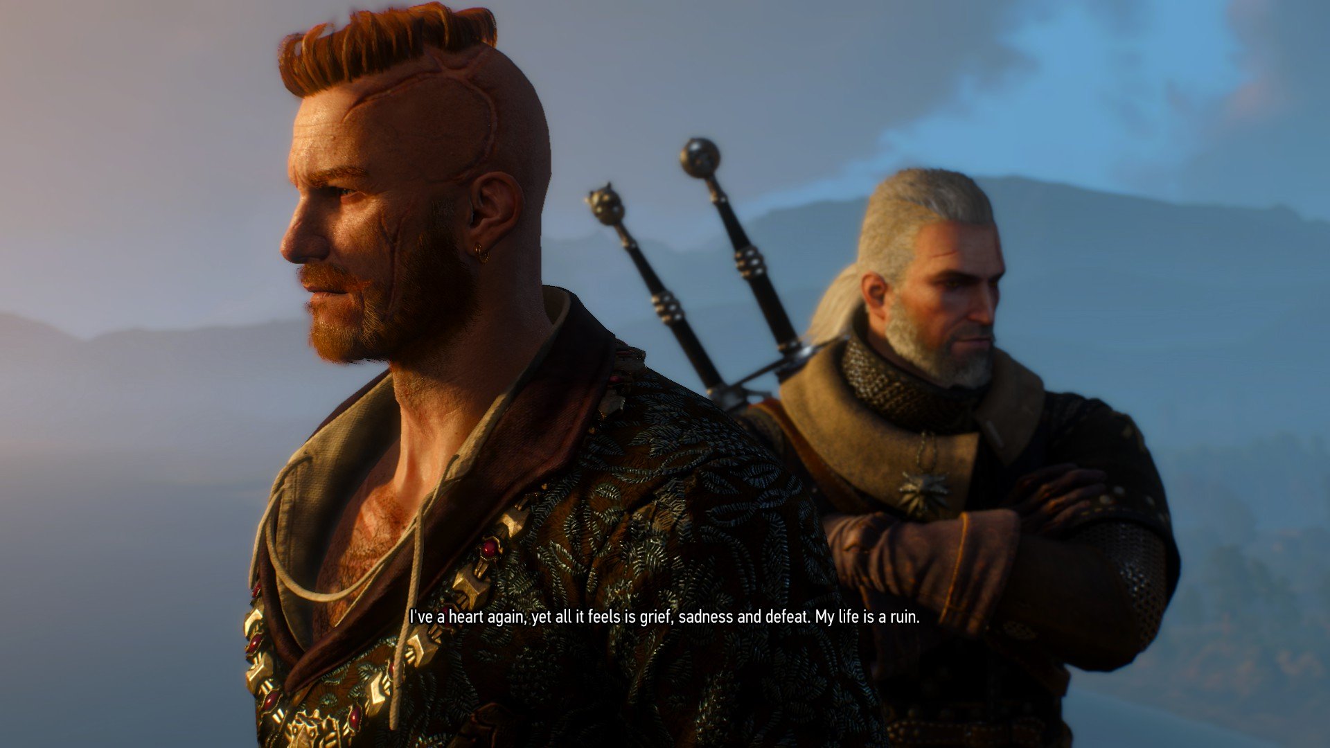 The Witcher 3 Olgierd and Geralt