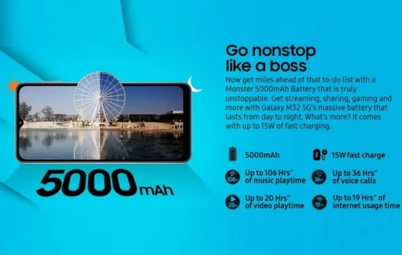 سامسونگ گلکسی M32 5G