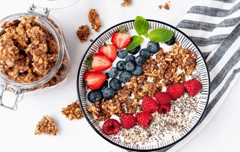 گرانولا یک صبحانه‌ی رژیمی