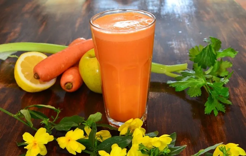 آب کرفس و هویچ برای لاغری سریع