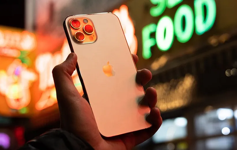 آیفون 12 پرو مکس رزگلد