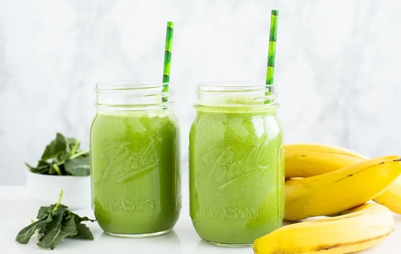 اسموتی کلم‌پیچ یک صبحانه‌ی رژیمی