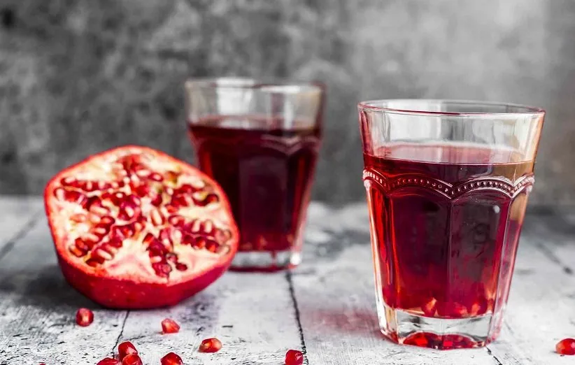 آب انار برای لاغری سریع