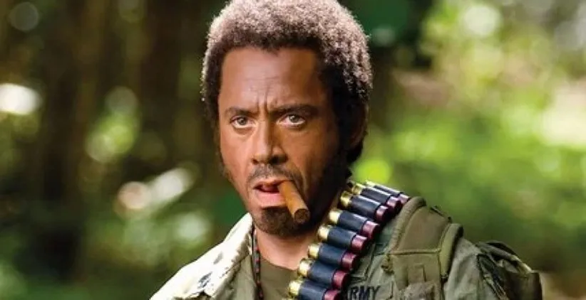 رابرت داونی جونیور در فیلم تندر استوایی